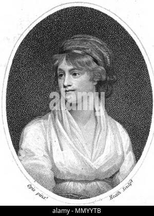 . Englisch: Portrait von Mary Wollstonecraft (1759-1797) Heide und Opie - Mary Wollstonecraft, 1797 Stockfoto