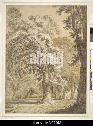 Windsor Forest, in der nähe von Cranborne House. zwischen ca. 1790 und ca. 1810. Hendrik Frans de Cort - Windsor Forest, in der nähe von Cranborne House Stockfoto
