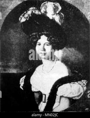 . Englisch: Duchesse Hermine von Anhalt-Bernburg-Schaumburg-Hoym (1797-1817), zweite Frau von Erzherzog Joseph Anton Johann von Österreich, Palatin von Ungarn English: Hermine Fürstin von Anhalt-Bernburg-Schaumburg-Hoym 1797-1817, die zweite Frau von Erzherzog Joseph Anton Johann von Österreich, Palatin von Ungarn Magyar: hermína Anhalt-Bernburg-Schaumburg-Hoym - ich hercegnő Habsburg-Toscanai 1797-1817, József Antal János főherceg, József nádor 2. felesége Nederlands: Hermine Prinses van Anhalt-Bernburg-Schaumburg-Hoym, de oudste dochter van vorst Victor II van Anhalt-Bernburg-Schaumburg-Hoym en Diens echtgeno Stockfoto