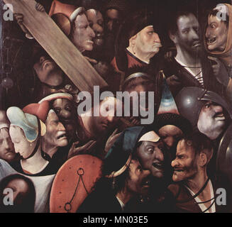 Christus das Kreuz tragen. Zwischen 1510 und 1535. Hieronymus Bosch 055 Stockfoto