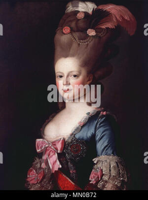 Portrait von Sophie Dorothea von Württemberg, Maria Fjodorowna (1759-1828). ca. 1777. Alexander Roslin 010 Stockfoto