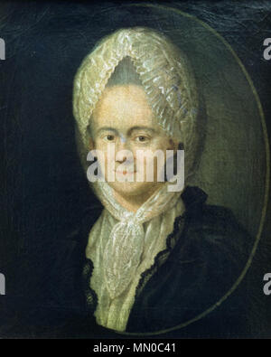 . Portrait von Sophie von La Roche (1730-1807). 1778. Sophie von La Roche portrait Stockfoto