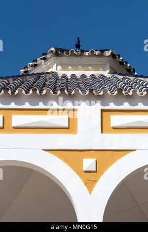 Promenade von Torre del Mar. Musikpavillon. Spanien Stockfoto