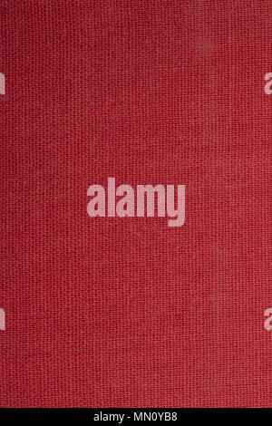 Alte Tuch schmutzig Textur. Buch Cover Stockfoto