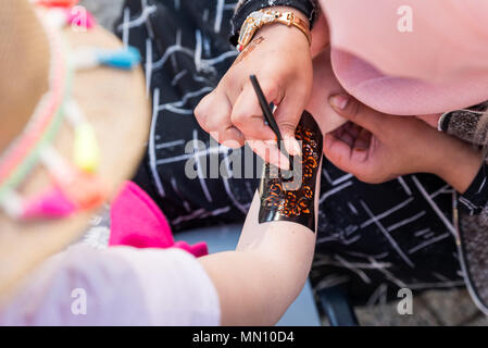 Das Museum der Beduinischen Kultur - Joe Alon Center, Israel Stockfoto