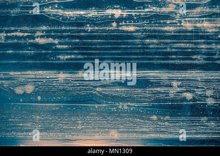 Oberfläche Risse von alten Monitoren und staubig. Stockfoto