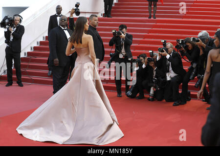 Bella Hadid die Teilnahme an der 'Ash ist reinste Weiß/Jiang Hu er nv' Premiere während der 71St Cannes Film Festival im Palais des Festivals am 11. Mai 2018 in Cannes, Frankreich | Verwendung weltweit Stockfoto