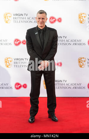 London, Großbritannien. 13. Mai 2018. Adam Hügel besucht die Jungfrau TV British Academy Television Awards Zeremonie an der Royal Festival Hall. Credit: Wiktor Szymanowicz/Alamy Leben Nachrichten. Stockfoto