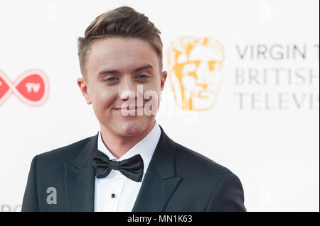 London, Großbritannien. 13. Mai 2018. Römische Kemp nimmt die Jungfrau TV British Academy Television Awards Zeremonie an der Royal Festival Hall. Credit: Wiktor Szymanowicz/Alamy Leben Nachrichten. Stockfoto