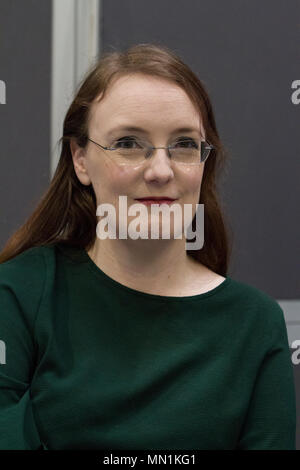 Torino, Italien. 13. Mai 2018. Der irische Schriftsteller Lisa McInerney bei Torino Buchmesse. Credit: Marco Destefanis/Alamy leben Nachrichten Stockfoto