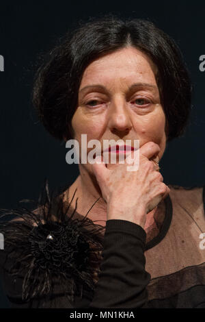 Deutsche Schriftstellerin Herta Müller (Herta Müller), Gewinner des Nobelpreises 2009 in der Literatur ist Gast von Torino 2018 Buchmesse. Credit: Marco Destefanis/Alamy leben Nachrichten Stockfoto