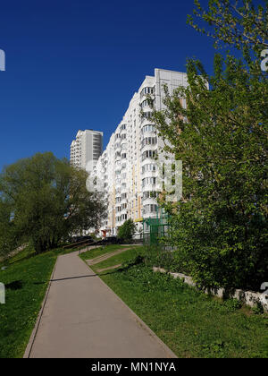 Stadt Landschaft in einer ökologisch sauberen Ort in Chimki, Russland Stockfoto