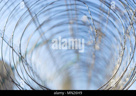 Twisted roll mesh Verrechnung Stockfoto