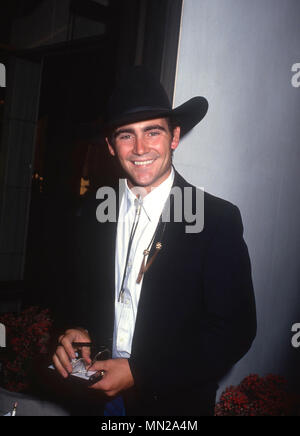 CENTURY CITY, CA - 28. Juli: Schauspieler Adam Taylor besucht Golden Boot Award am 28. Juli 1990 im Century Plaza Hotel in Century City, Kalifornien. Foto von Barry King/Alamy Stock Foto Stockfoto