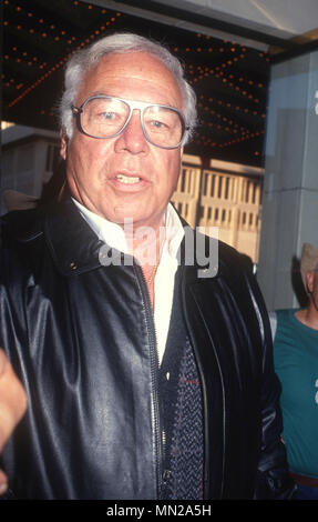 CENTURY CITY, CA - 28. Juli: Schauspieler George Kennedy Golden Boot Award am 28. Juli besucht, 1990 im Century Plaza Hotel in Century City, Kalifornien. Foto von Barry King/Alamy Stock Foto Stockfoto