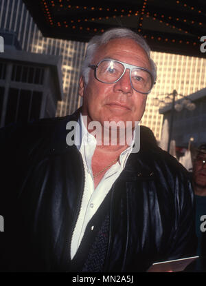 CENTURY CITY, CA - 28. Juli: Schauspieler George Kennedy Golden Boot Award am 28. Juli besucht, 1990 im Century Plaza Hotel in Century City, Kalifornien. Foto von Barry King/Alamy Stock Foto Stockfoto