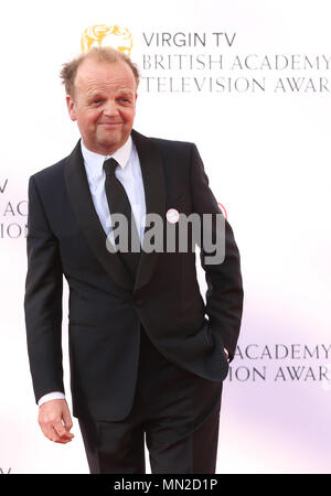 Toby Jones an der Jungfrau TV British Academy Television Awards 2018 in der Royal Festival Hall, Southbank Centre, London Stockfoto