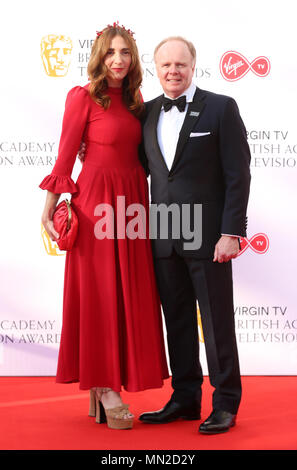 Klara Franziskus und Jason Watkins an die Jungfrau TV British Academy Television Awards 2018 in der Royal Festival Hall, Southbank Centre, London Stockfoto