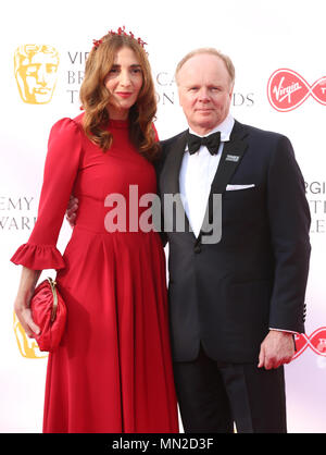 Klara Franziskus und Jason Watkins an die Jungfrau TV British Academy Television Awards 2018 in der Royal Festival Hall, Southbank Centre, London Stockfoto