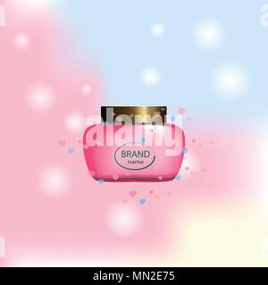 Kosmetik Flaschen Vektor Stock Vektor