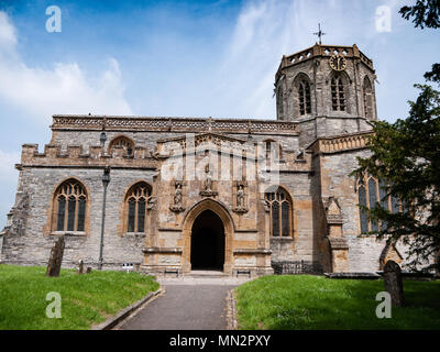 Kirche St. Peter und Paul,Curry, Somerset, Großbritannien Stockfoto