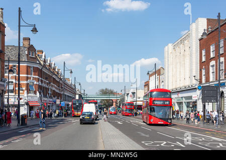 Brixton Road, Brixton, London Borough of Lambeth, Greater London, England, Vereinigtes Königreich Stockfoto