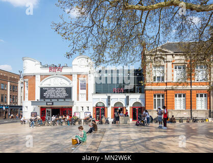 Die Ritzy Kino, Brixton, Ovale, Coldharbour Lane, Brixton, London Borough von Lambeth, Greater London, England, Vereinigtes Königreich Stockfoto