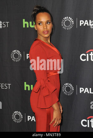 HOLLYWOOD, CA - 26. März: Kerry Washington die "Skandal" Veranstaltung im Paley Center für die 34. jährlichen Media PaleyFest bei Dolby Theater nimmt am 26. März 2017 in Hollywood, California People: Kerry Washington Stockfoto