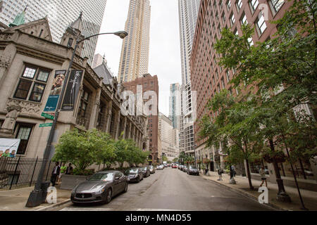 Speichern der hl. Adalbert Kirche, Downtown, Chicago, Illinois, USA Stockfoto