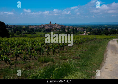 Rousset les Vignes in der Provence in Frankreich Stockfoto