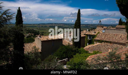 Dorf Seguret in der Provence in Frankreich Stockfoto