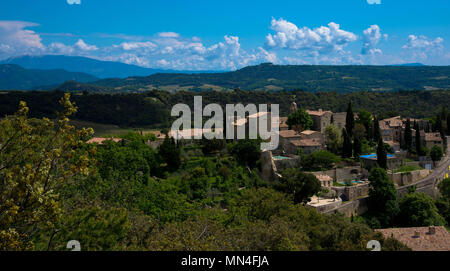 Rousset les Vignes in der Provence in Frankreich Stockfoto