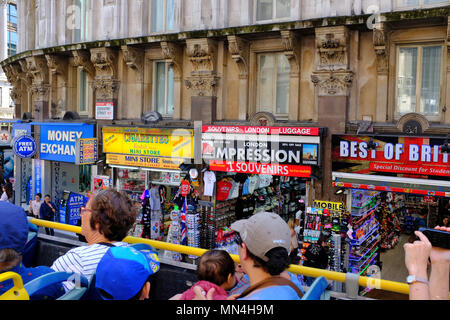 Coventry Street London, Großbritannien Stockfoto