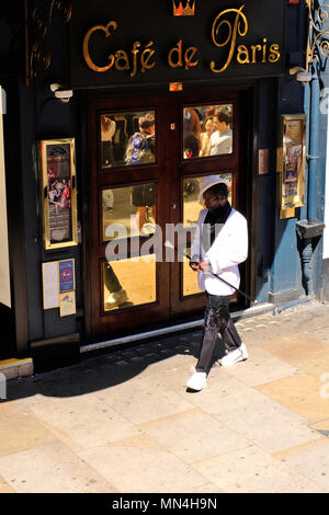 Café de Paris ist ein Westende Nachtclub befindet sich an der Coventry Street, Leicester Square in London UK Stockfoto