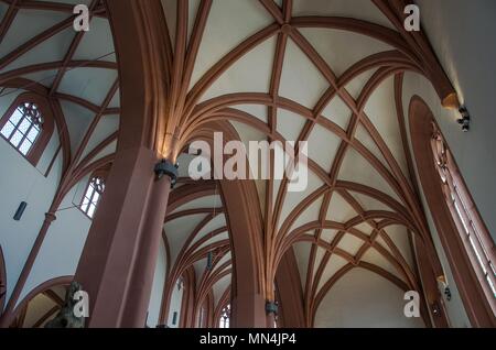 Bayreuth ist eine Stadt, die Historisch gewachsen als Markgräfliche Residenz und ist inzwischen weltberühmt, weil der Richard Wagner Festival. Stockfoto