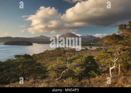 Shieldaig, Loch Torridon, Wester Ross, Schottland, Stockfoto