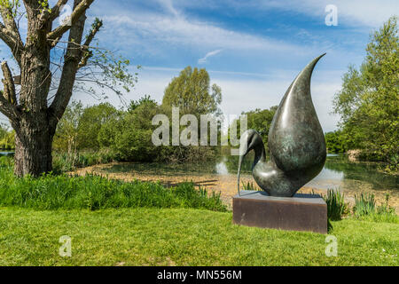 Skulpturen von den Seen bei Pallington, Dorset Stockfoto