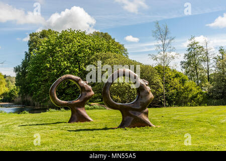 Skulpturen von den Seen bei Pallington, Dorset Stockfoto