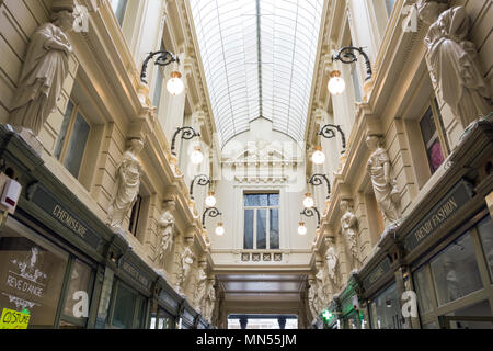 Passage du Nord, Shopping Arkade in Brüssel, Belgien Stockfoto