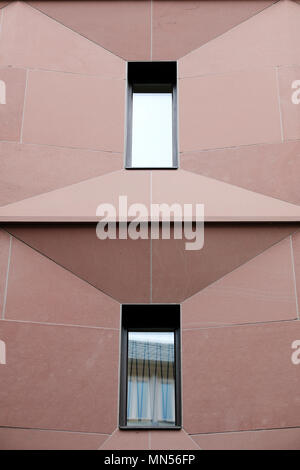 Architektonischen Details in der Neuen Altstadt, Frankfurt am Main, Deutschland. Der historische Marktplatz ist Teil der ehemaligen Stadt Zentrum (Altstadt), rekonstruiert Ich Stockfoto