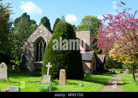 Kreuzkirche, Moreton Morrell, Warwickshire, England, Vereinigtes Königreich Stockfoto