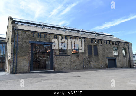 Die neuen Grenzen Brennerei in Commercial Road, Hawick, Scottish Borders. Stockfoto