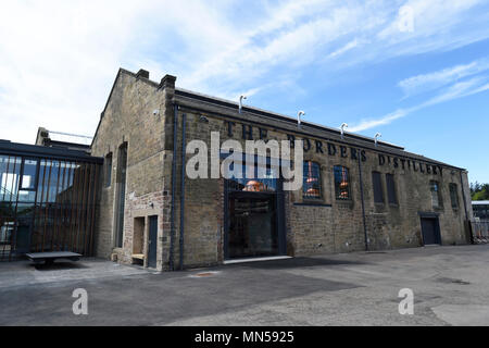 Die neuen Grenzen Brennerei in Commercial Road, Hawick, Scottish Borders. Stockfoto