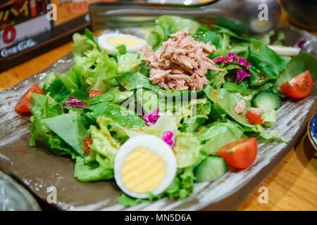 Thunfisch-Salat-Japan-Stil Stockfoto
