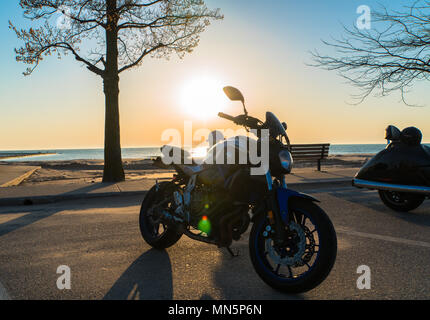 Die FZ 07. Stockfoto