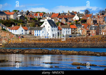 Crail Hafen - East neuk von Fife, Schottland Stockfoto