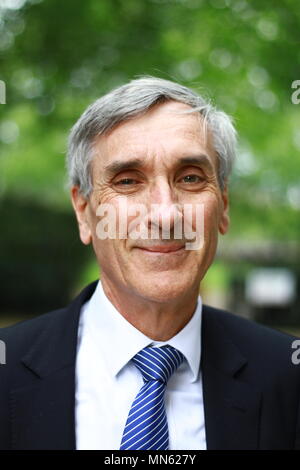 2018 John Redwood MP am 14. Mai in Millbank, London. Herr Redwood stimmte zu, dass Fotos aufgenommen werden sollten, nachdem ihm mitgeteilt wurde, dass die Fotos für das Alamy Archive sind. Britische Politiker. MPS. Konservative Partei MPS. Stockfoto