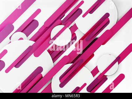 Cut 3d Papier Farbe gerade Linien abstrakt Hintergrund. Cut 3d Papier Farbe gerade Linien Vektor Zusammenfassung Hintergrund Stock Vektor