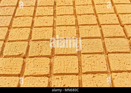 Ziegel Manufaktur Meybod Stockfoto