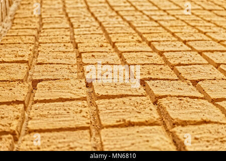 Ziegel Manufaktur Meybod Stockfoto